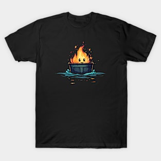 Nothing to see here, Everything's fine v4 (no text) T-Shirt